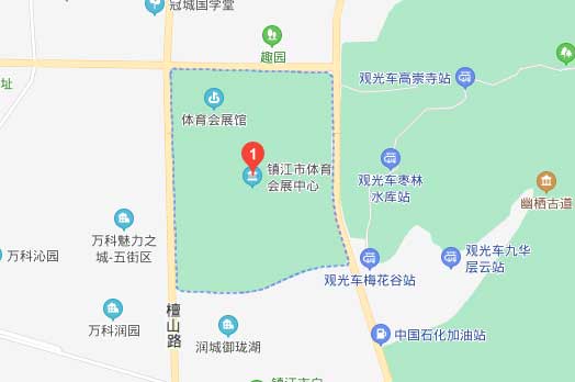 镇江家博会展馆镇江体育会展中心地图